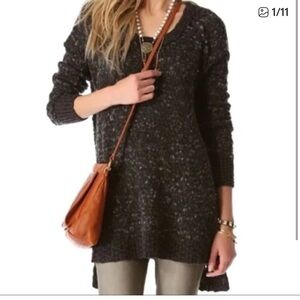 Free People Jeepster Honeycomb Wool Blend Sweater. Size M